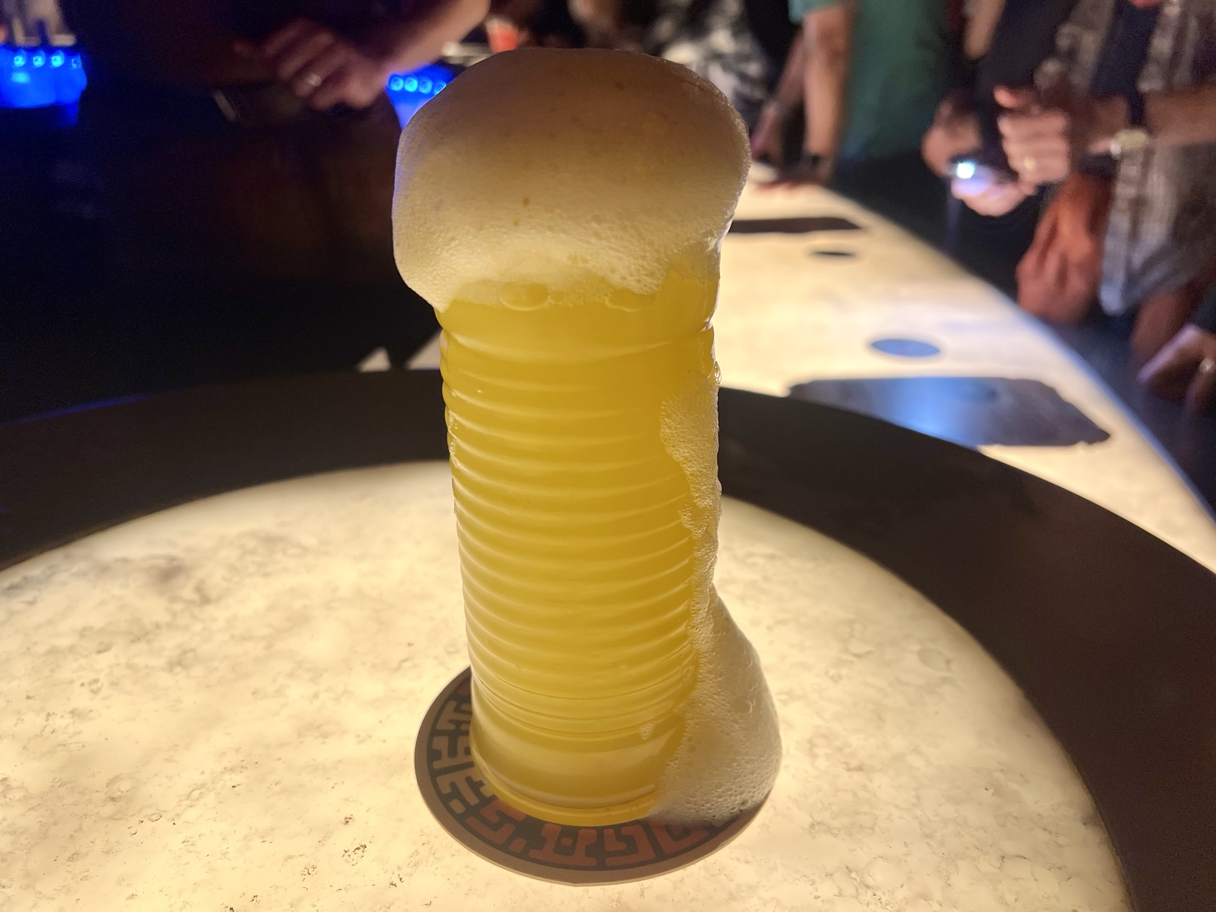 fuzzy tauntaun at oga's cantina