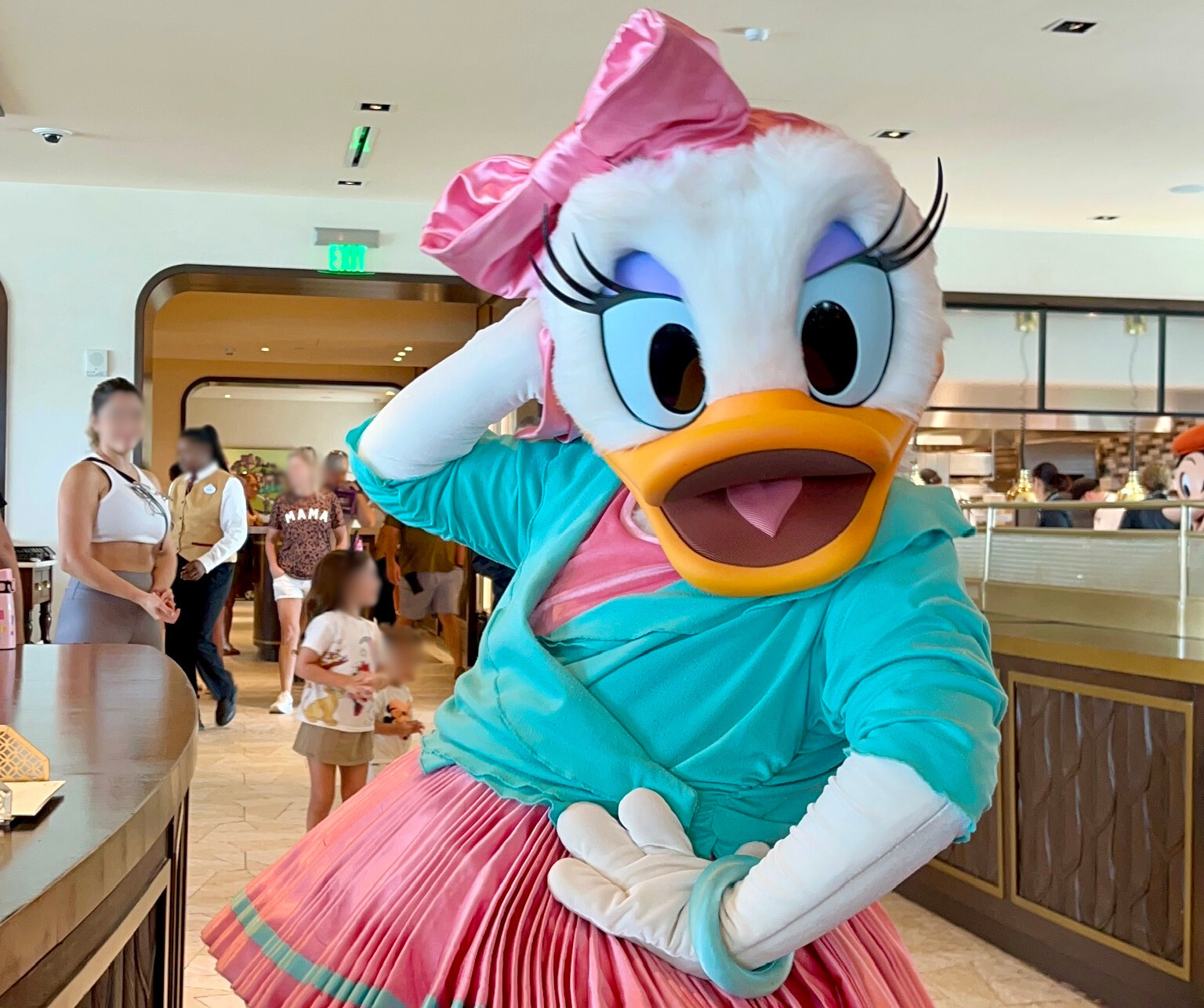 daisy at topolino's terrace