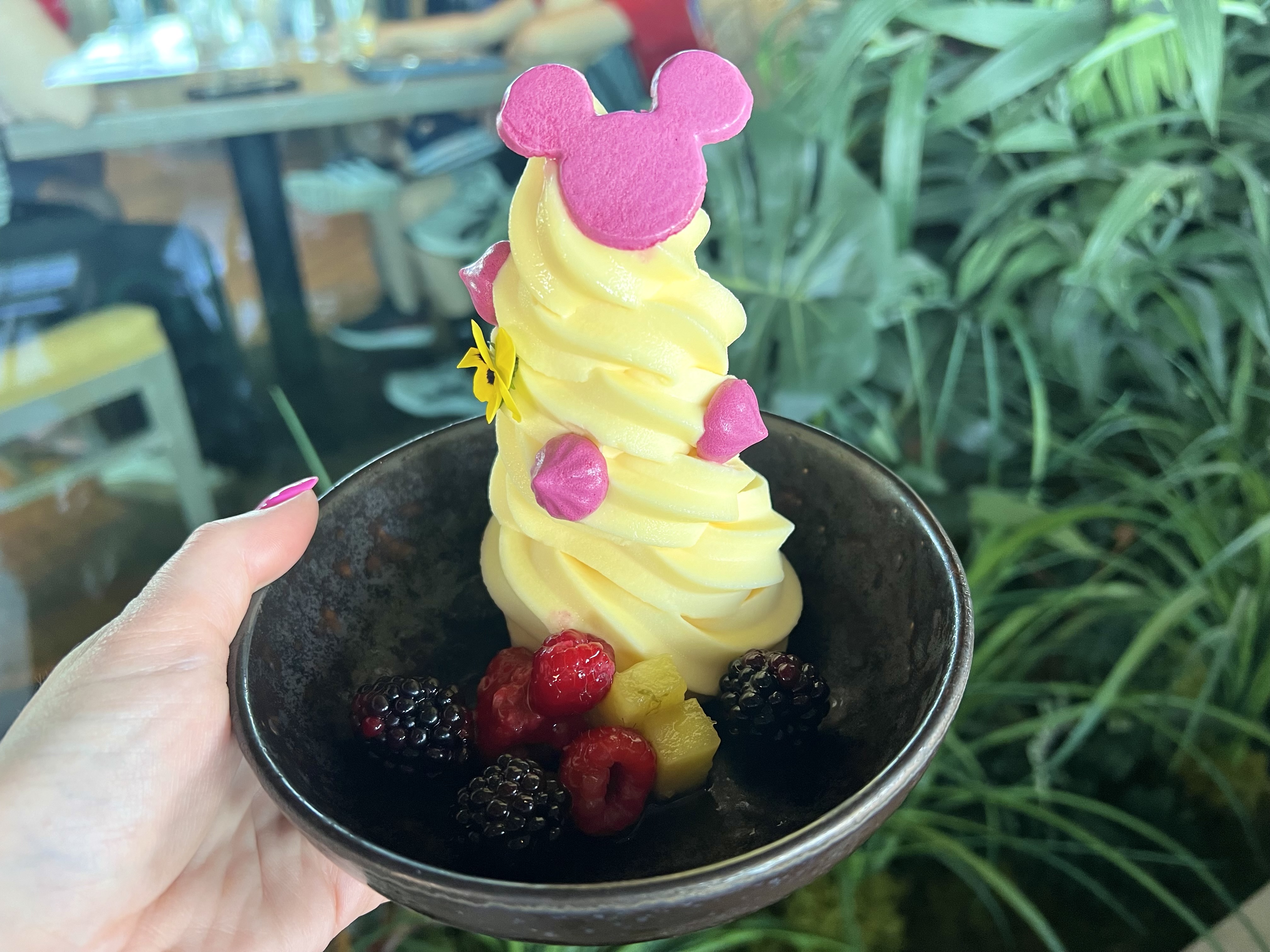 dole whip sundae at wailulu bar and grill