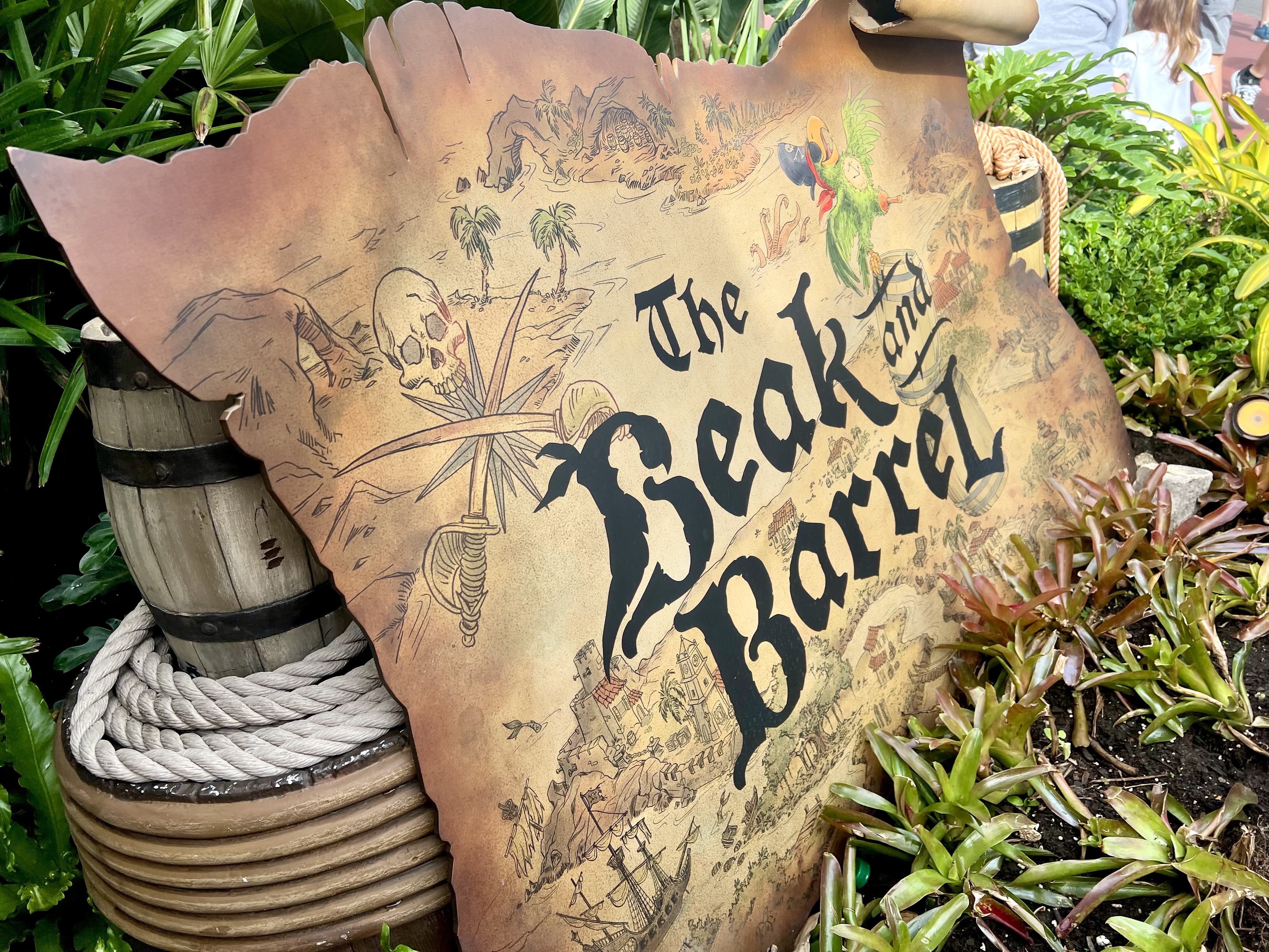 the beak and barrel sign