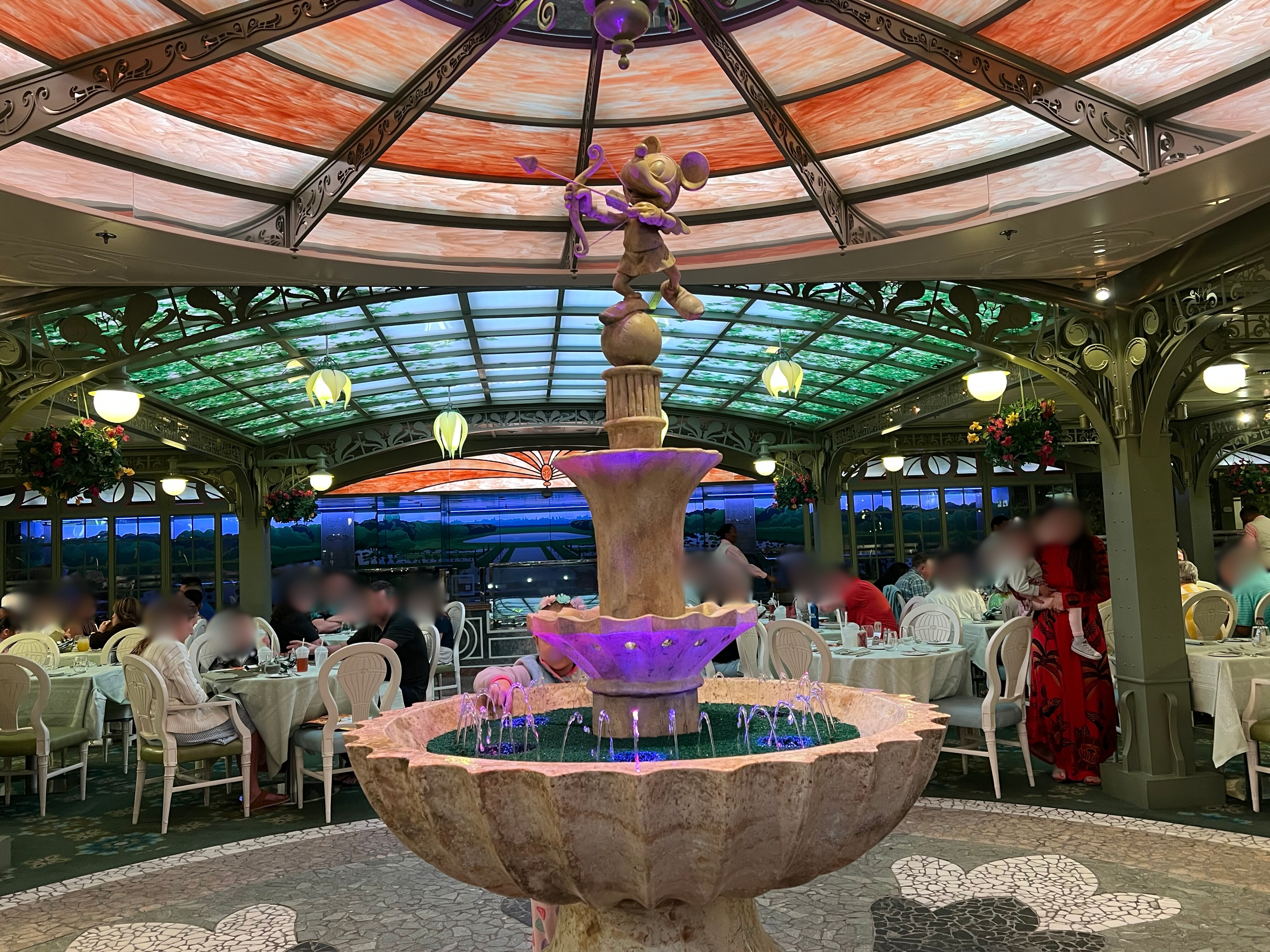 Rotational Dining on the Disney Fantasy (locations & how it works)