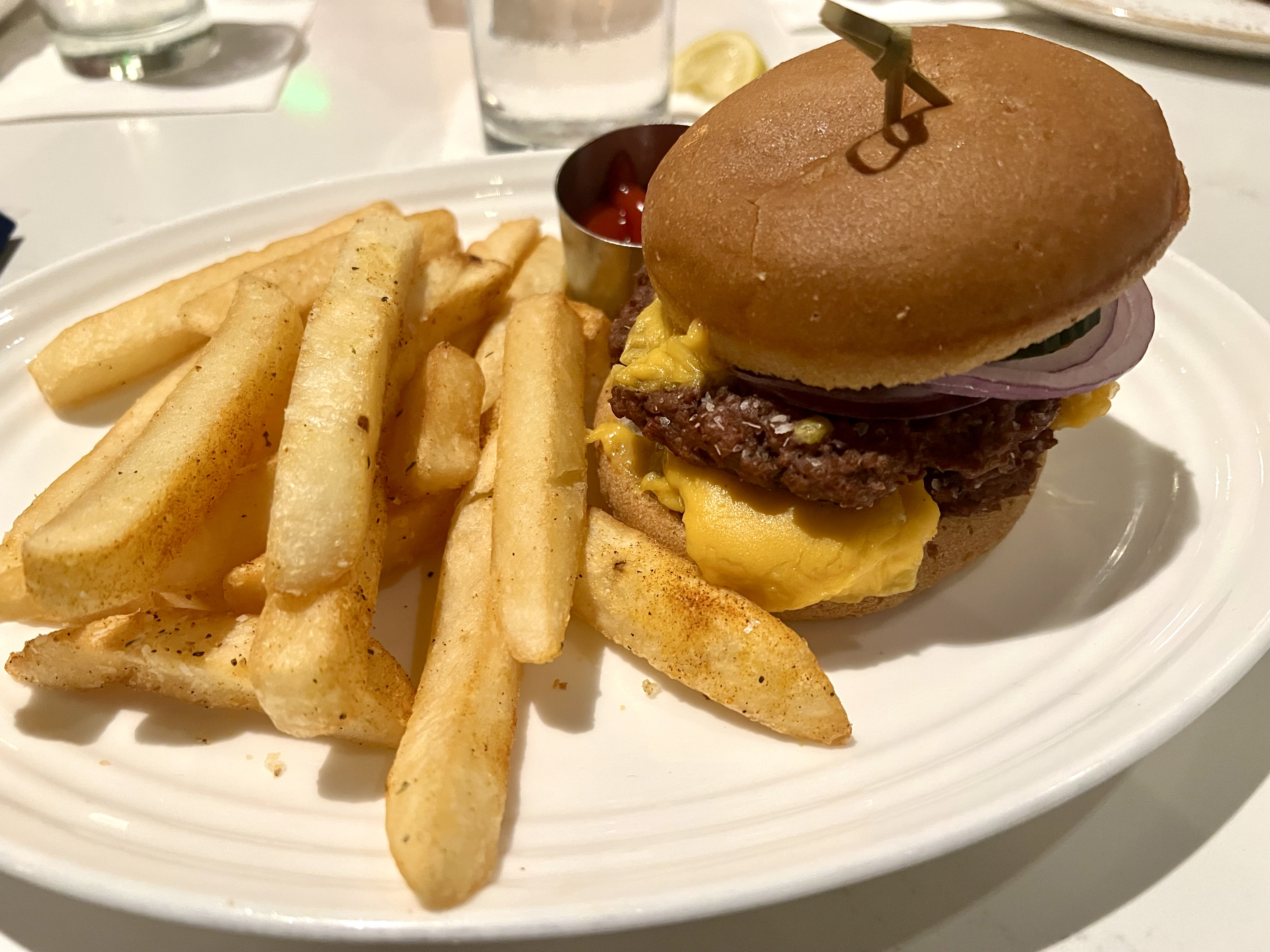 Steakhouse 71 Dinner Review (the perfect vegetarian meal)