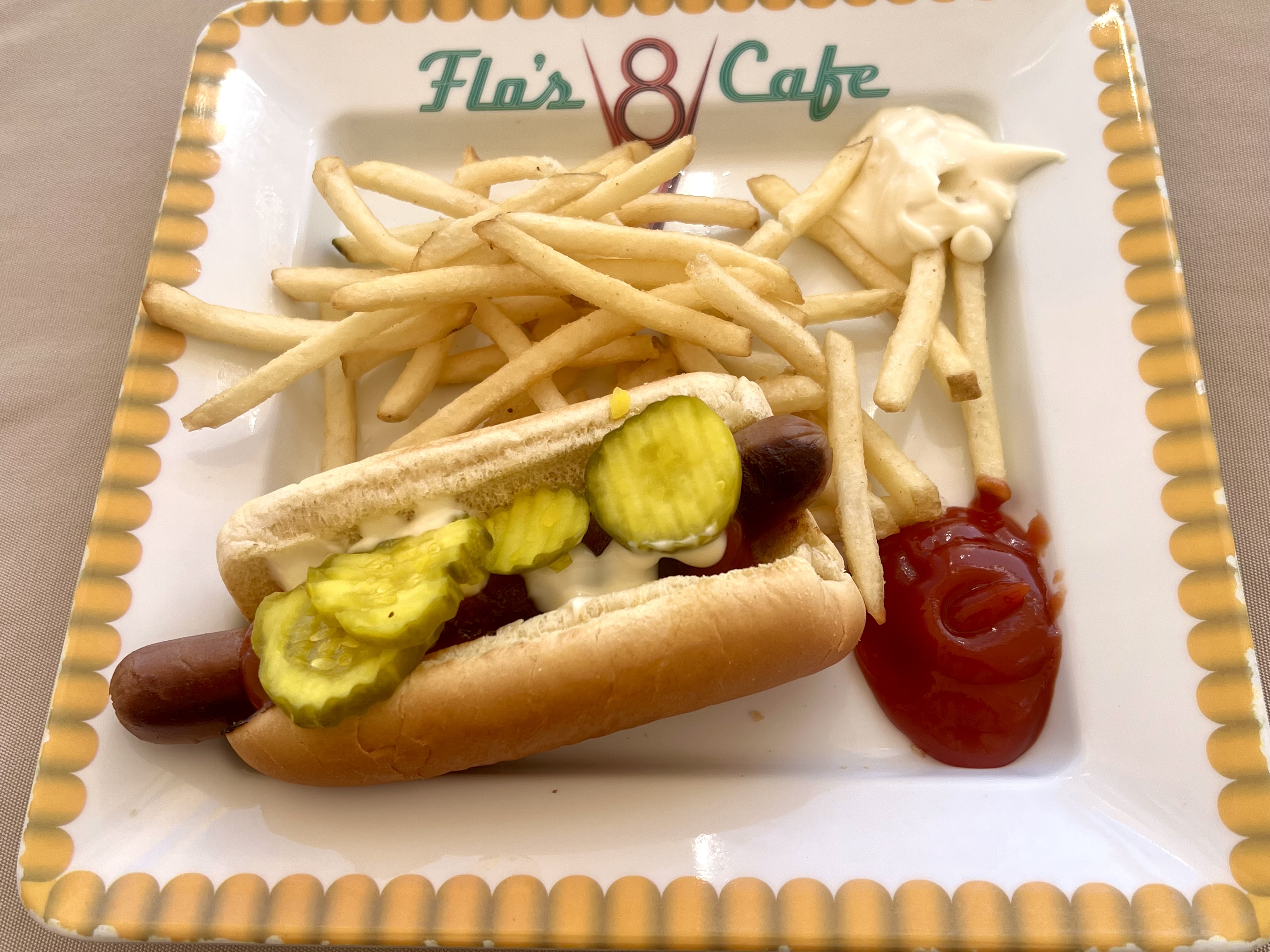 Disney Fantasy Quick Service (with vegetarian options)